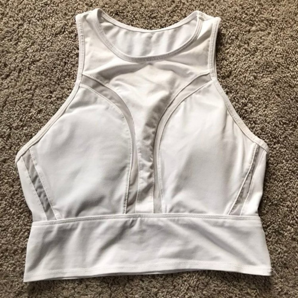 Fabletics women's extra small white Sports bra